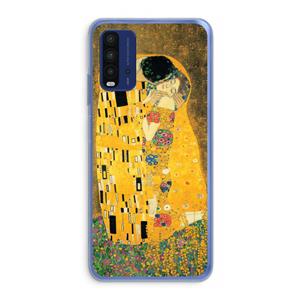 CaseCompany Der Kuss: Xiaomi Redmi 9T Transparant Hoesje