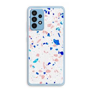 CaseCompany Terrazzo N°6: Samsung Galaxy A52 Transparant Hoesje