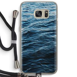 CaseCompany Oceaan: Samsung Galaxy S7 Transparant Hoesje met koord