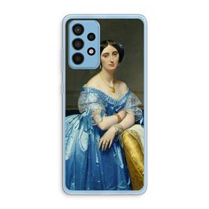 CaseCompany Eleonore: Samsung Galaxy A52 Transparant Hoesje