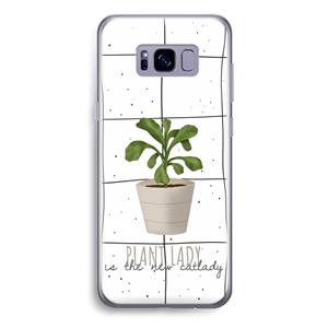 CaseCompany Kamerplant op vensterruit: Samsung Galaxy S8 Plus Transparant Hoesje