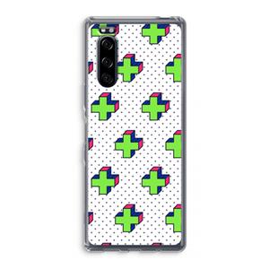 CaseCompany 8-bit N°10: Sony Xperia 5 Transparant Hoesje
