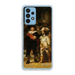 CaseCompany De Nachtwacht: Samsung Galaxy A52 Transparant Hoesje