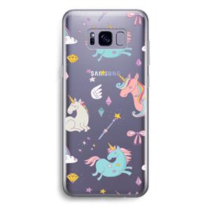 CaseCompany Fantasiewereld: Samsung Galaxy S8 Plus Transparant Hoesje