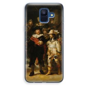 CaseCompany De Nachtwacht: Samsung Galaxy A6 (2018) Transparant Hoesje