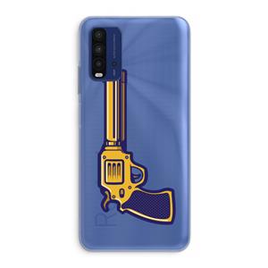 CaseCompany Pew Pew Pew: Xiaomi Redmi 9T Transparant Hoesje