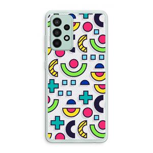 CaseCompany 8-bit N°6: Samsung Galaxy A52s 5G Transparant Hoesje