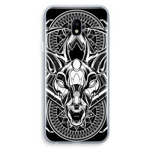 CaseCompany Oh Deer: Samsung Galaxy J3 (2017) Transparant Hoesje