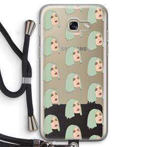 CaseCompany King Kylie: Samsung Galaxy A5 (2017) Transparant Hoesje met koord