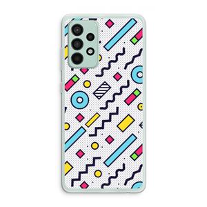 CaseCompany 8-bit N°8: Samsung Galaxy A52s 5G Transparant Hoesje