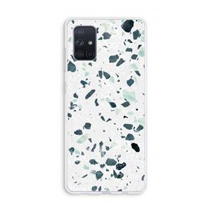 CaseCompany Terrazzo N°2: Galaxy A71 Transparant Hoesje
