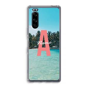 CaseCompany Pacific Dream: Sony Xperia 5 Transparant Hoesje