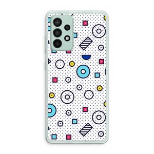 CaseCompany 8-bit N°9: Samsung Galaxy A52s 5G Transparant Hoesje