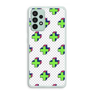 CaseCompany 8-bit N°10: Samsung Galaxy A52s 5G Transparant Hoesje