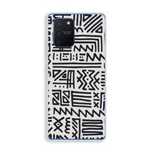 CaseCompany Marrakech print: Samsung Galaxy Note 10 Lite Transparant Hoesje