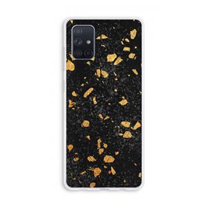 CaseCompany Terrazzo N°7: Galaxy A71 Transparant Hoesje