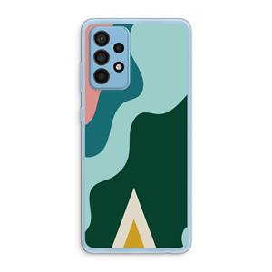 CaseCompany Noor B: Samsung Galaxy A52 Transparant Hoesje