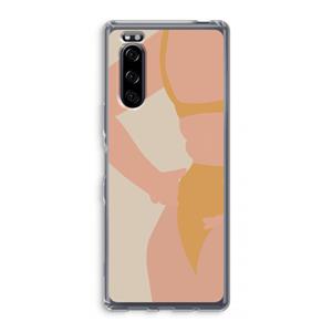 CaseCompany Bikini body: Sony Xperia 5 Transparant Hoesje