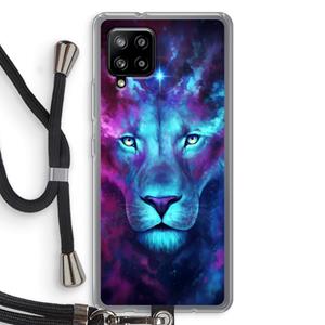 CaseCompany Firstborn: Samsung Galaxy A42 5G Transparant Hoesje met koord