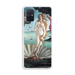 CaseCompany Birth Of Venus: Galaxy A71 Transparant Hoesje