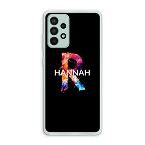 CaseCompany Abstract Spectrum: Samsung Galaxy A52s 5G Transparant Hoesje