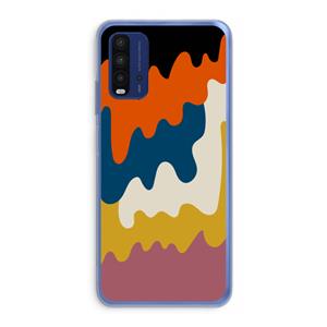 CaseCompany Baar A: Xiaomi Redmi 9T Transparant Hoesje