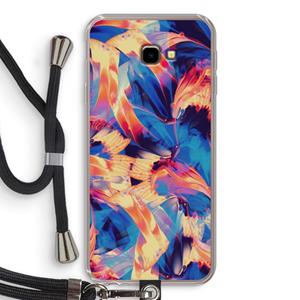 CaseCompany Tuesday Night: Samsung Galaxy J4 Plus Transparant Hoesje met koord