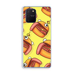 CaseCompany Hamburger: Samsung Galaxy Note 10 Lite Transparant Hoesje