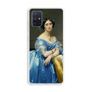 CaseCompany Eleonore: Galaxy A71 Transparant Hoesje