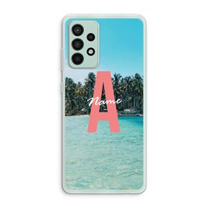 CaseCompany Pacific Dream: Samsung Galaxy A52s 5G Transparant Hoesje