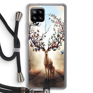 CaseCompany Seasons Change: Samsung Galaxy A42 5G Transparant Hoesje met koord