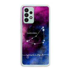 CaseCompany Sterrenbeeld - Donker: Samsung Galaxy A52s 5G Transparant Hoesje