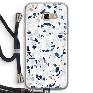 CaseCompany Terrazzo N°1: Samsung Galaxy A5 (2017) Transparant Hoesje met koord