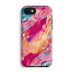 CaseCompany Pastel Echoes: iPhone SE 2020 Tough Case