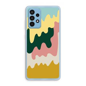 CaseCompany Baar B: Samsung Galaxy A52 Transparant Hoesje