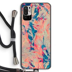 CaseCompany Alone: Xiaomi Redmi Note 10 5G Transparant Hoesje met koord