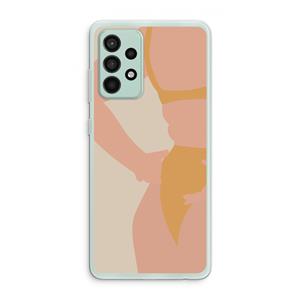 CaseCompany Bikini body: Samsung Galaxy A52s 5G Transparant Hoesje
