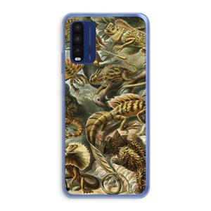 CaseCompany Haeckel Lacertilia: Xiaomi Redmi 9T Transparant Hoesje