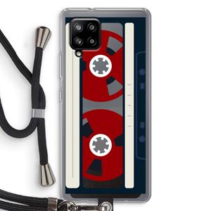 CaseCompany Here's your tape: Samsung Galaxy A42 5G Transparant Hoesje met koord