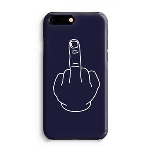 CaseCompany F**k U: iPhone 8 Plus Volledig Geprint Hoesje