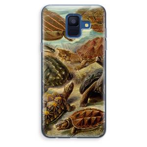 CaseCompany Haeckel Chelonia: Samsung Galaxy A6 (2018) Transparant Hoesje