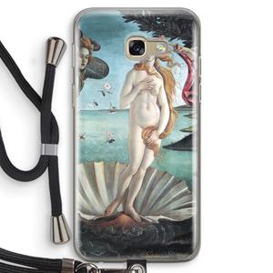 CaseCompany Birth Of Venus: Samsung Galaxy A5 (2017) Transparant Hoesje met koord