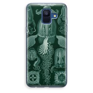 CaseCompany Haeckel Cubomedusae: Samsung Galaxy A6 (2018) Transparant Hoesje