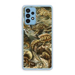 CaseCompany Haeckel Lacertilia: Samsung Galaxy A52 Transparant Hoesje