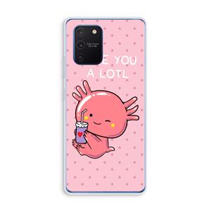 CaseCompany Love You A Lotl: Samsung Galaxy Note 10 Lite Transparant Hoesje