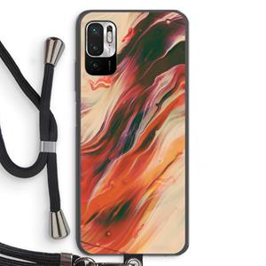 CaseCompany Forgotten Lands: Xiaomi Redmi Note 10 5G Transparant Hoesje met koord