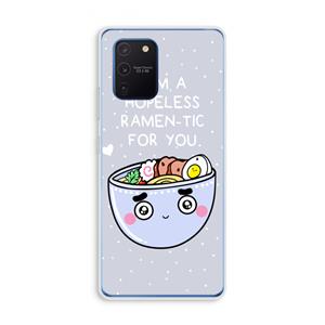 CaseCompany I'm A Hopeless Ramen-Tic For You: Samsung Galaxy Note 10 Lite Transparant Hoesje