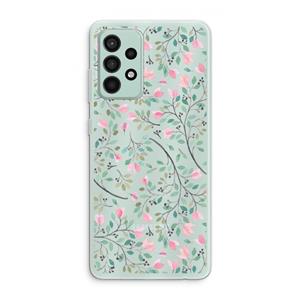 CaseCompany Sierlijke bloemen: Samsung Galaxy A52s 5G Transparant Hoesje