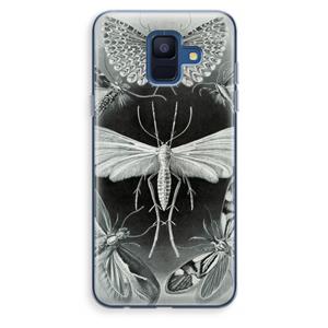 CaseCompany Haeckel Tineida: Samsung Galaxy A6 (2018) Transparant Hoesje