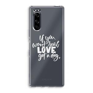 CaseCompany Partner in crime: Sony Xperia 5 Transparant Hoesje